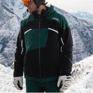 NWT Spyder Leader Insulated Jacket in Cypress Green